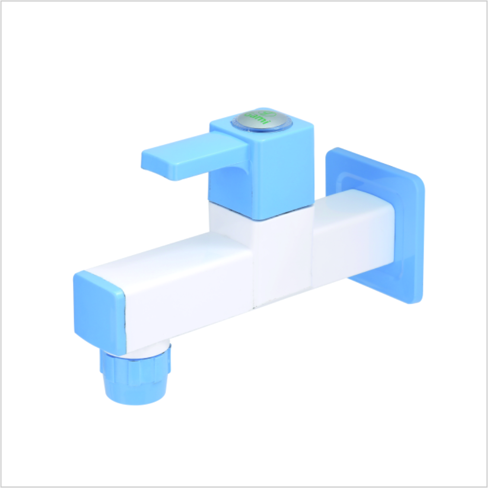 Long Body Bib Cock with Flange - Image 2