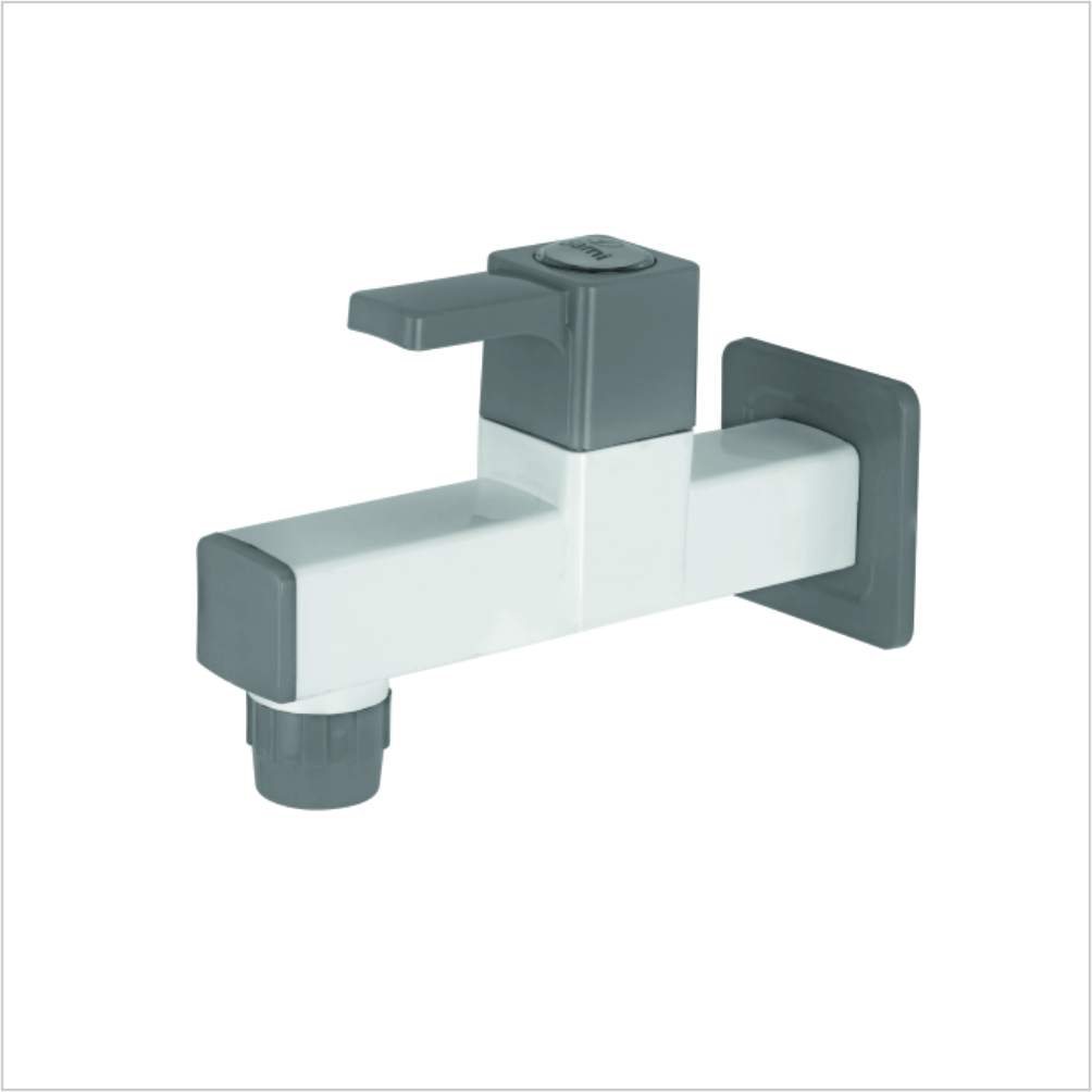 Long Body Bib Cock with Flange - Image 4