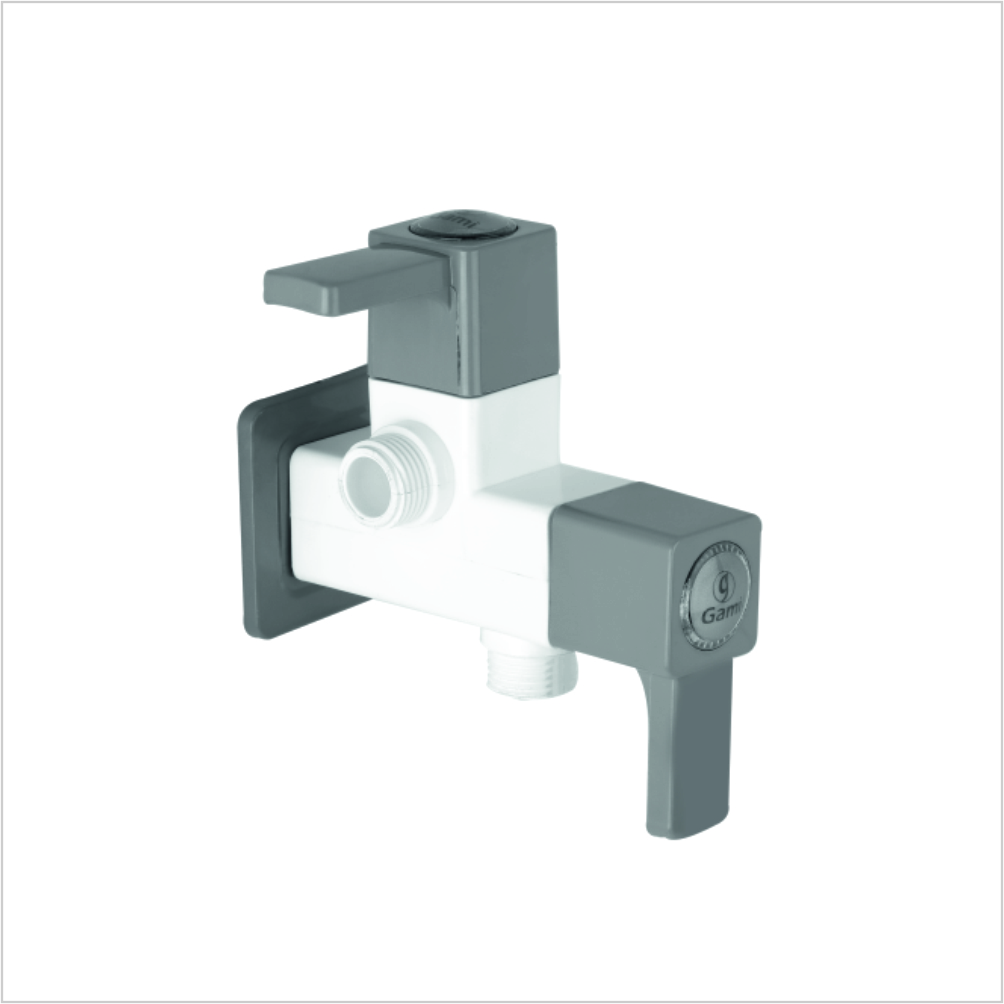 2 Way Angle Cock with Flange - Image 3