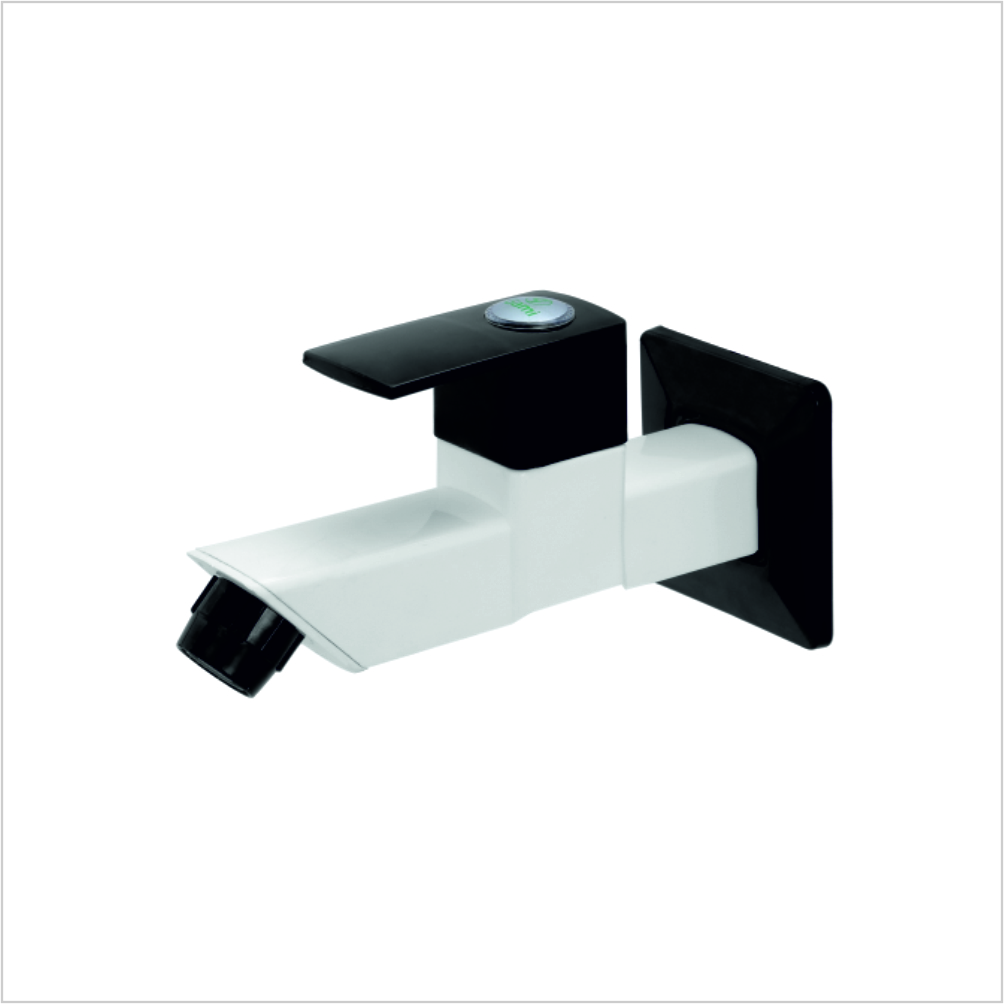 Long Body Bib Cock with Flange (45°)