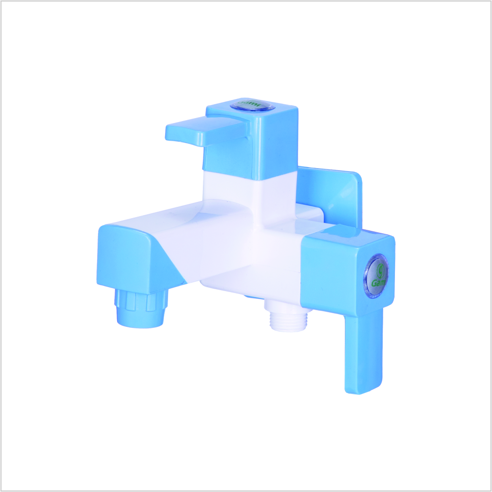 2 in 1 Bib Cock with Flange(90°) - Image 2
