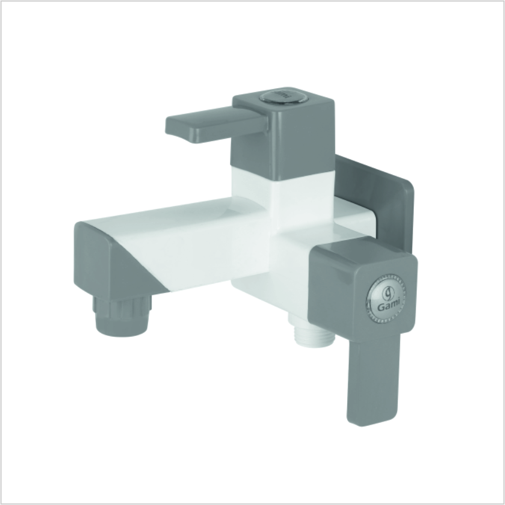 2 in 1 Bib Cock with Flange(90°) - Image 4