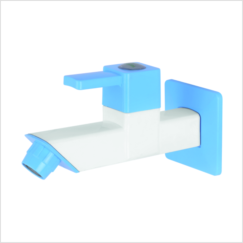 Long Body Bib Cock with Flange(45°) - Image 2